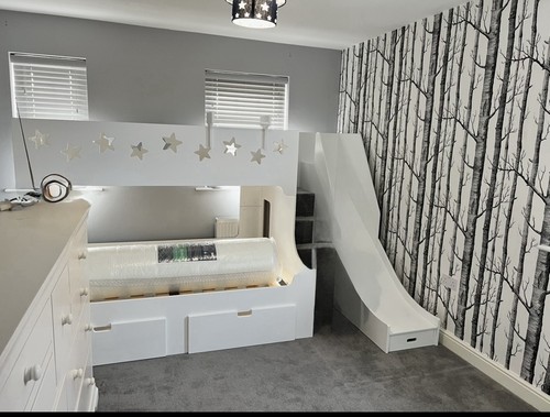 Beautiful kids mid sleeper bed - mid,