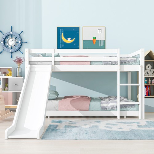 Kids bunk bed 90x200cm cabin - bunk,