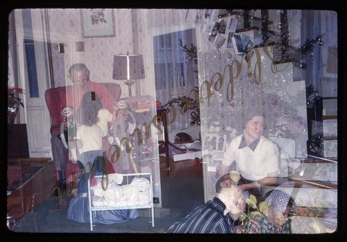 Double exposure christmas - double,