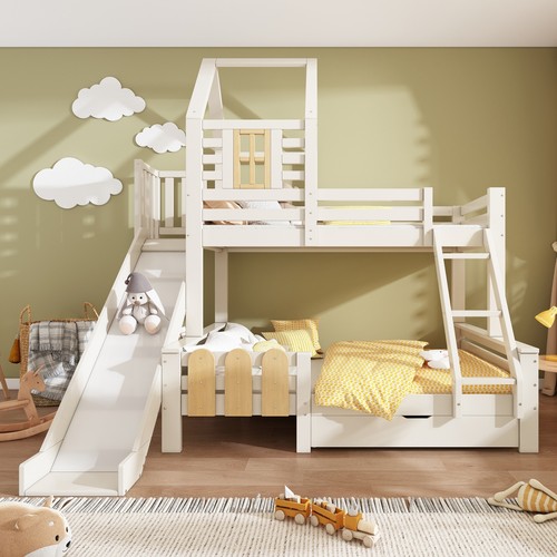 Double bunk bed 3ft single - bunk,