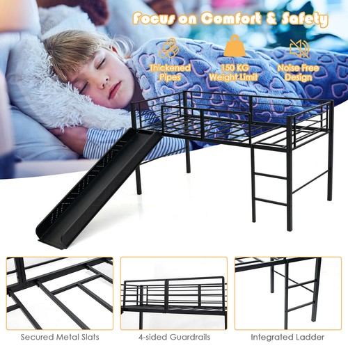 Kids single loft - loft, bed