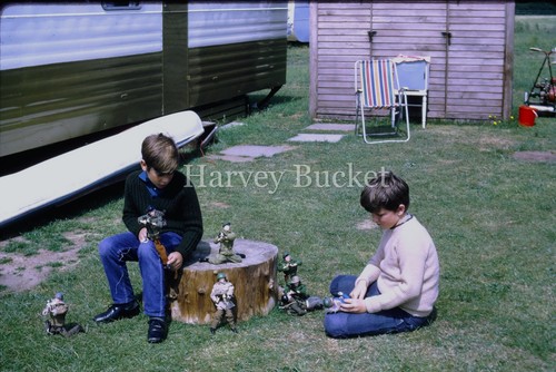 Vintage 35mm slide 1970 - 35mm, boys