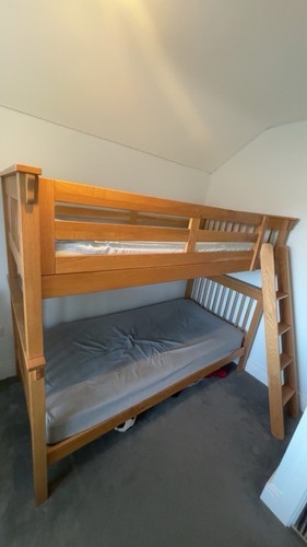 Kid bunkbed set wooden - kid,