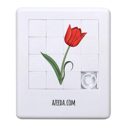 Single red tulip sliding - tulip',