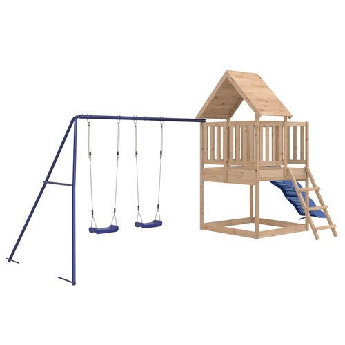Playhouse climbing frame - playhouse, with