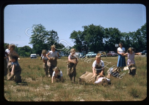 Potato sack race - sack,